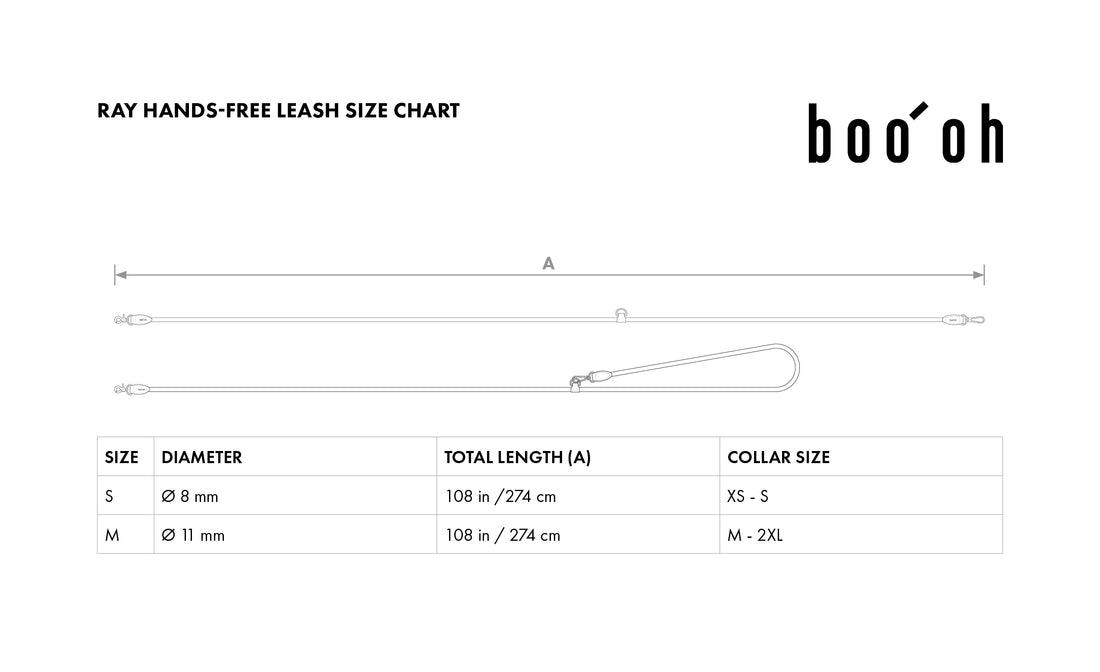 Hands-Free Ray Collar + Leash Set