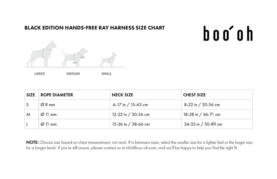 Hands-Free Ray Harness | Black Editon